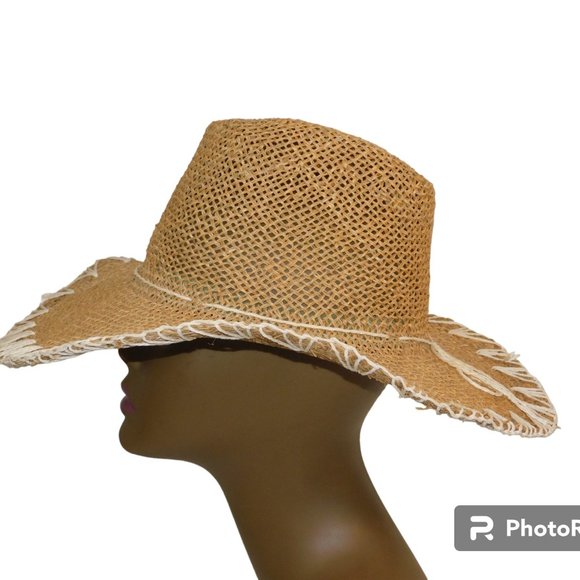 The Scala Collection Straw Hat Wide Brim - Picture 2 of 11